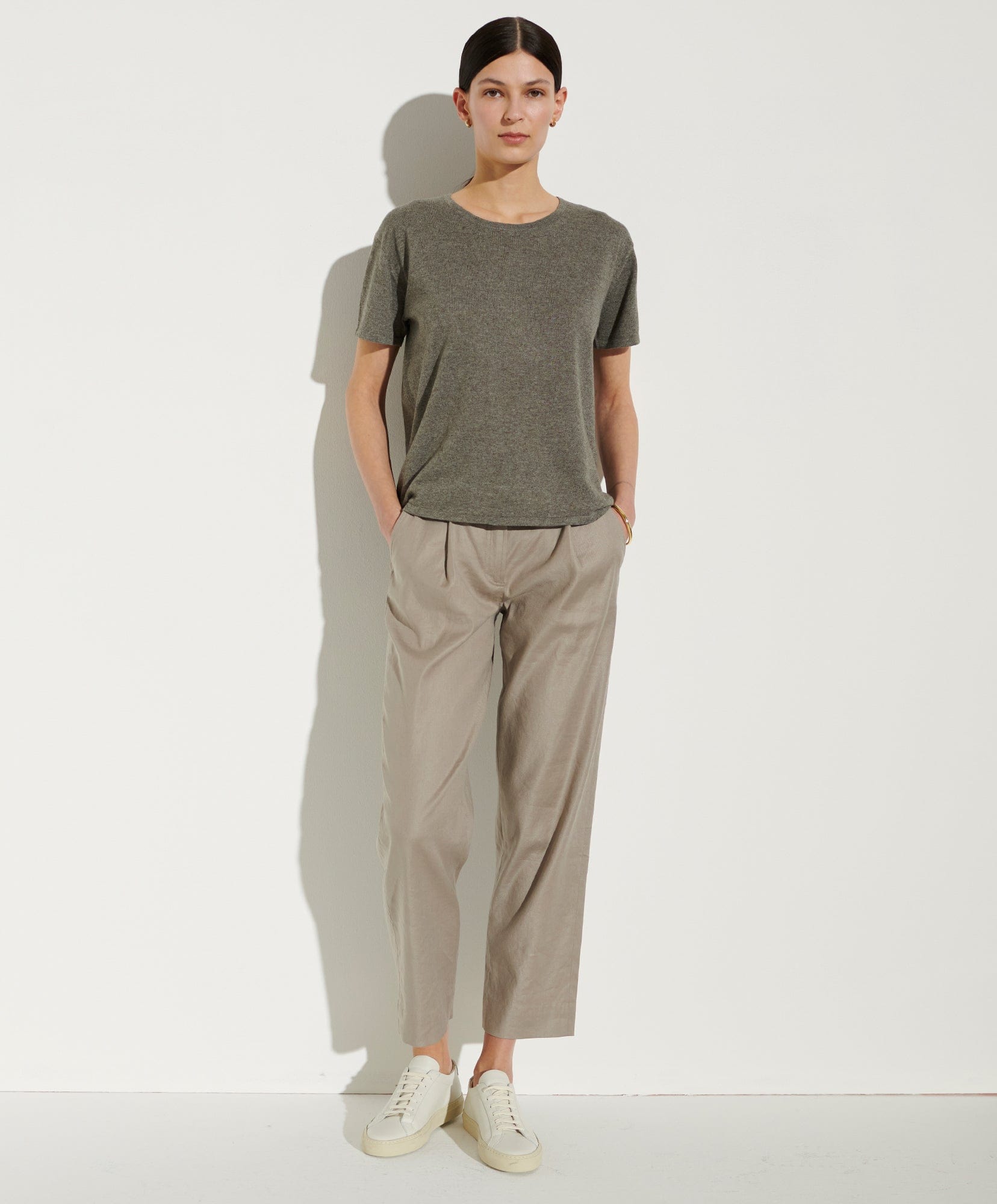 Premium Everyday Comfort Stretch Trousers for Men & Women - Soft Grey Office & Casual Pants - Perfect for Work, Travel & Lounge Wear