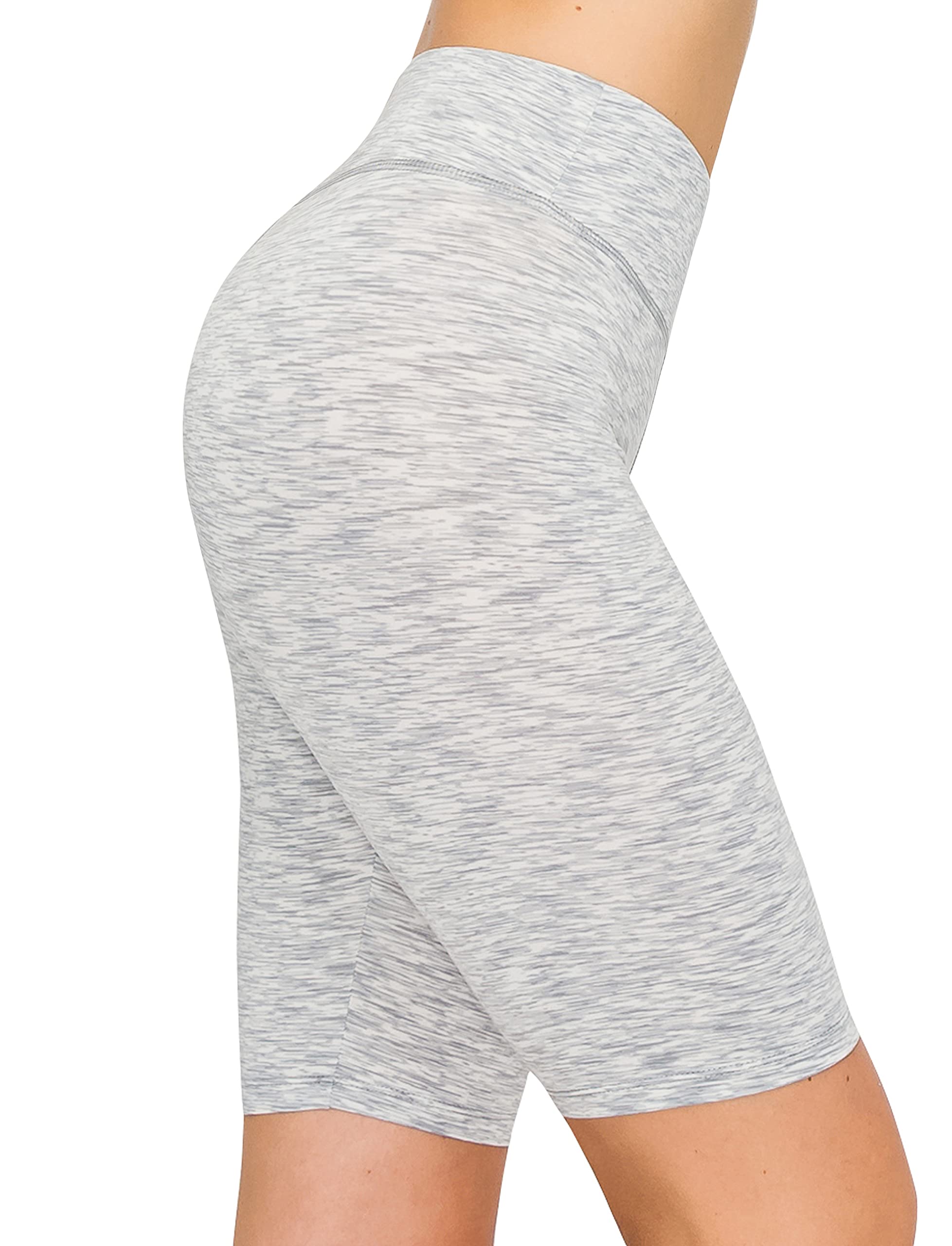 ALWAYS Women's High Waist Bike Shorts with Pockets - Compression Running Workout Athletic Yoga Shorts for Cycling, Gym & Active Wear
