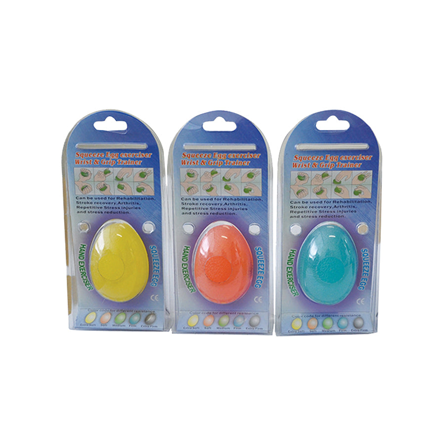 Allcare Egg Hand Exerciser - Strengthen Grip & Relieve Stress - Perfect for Office, Gym & Arthritis Therapy