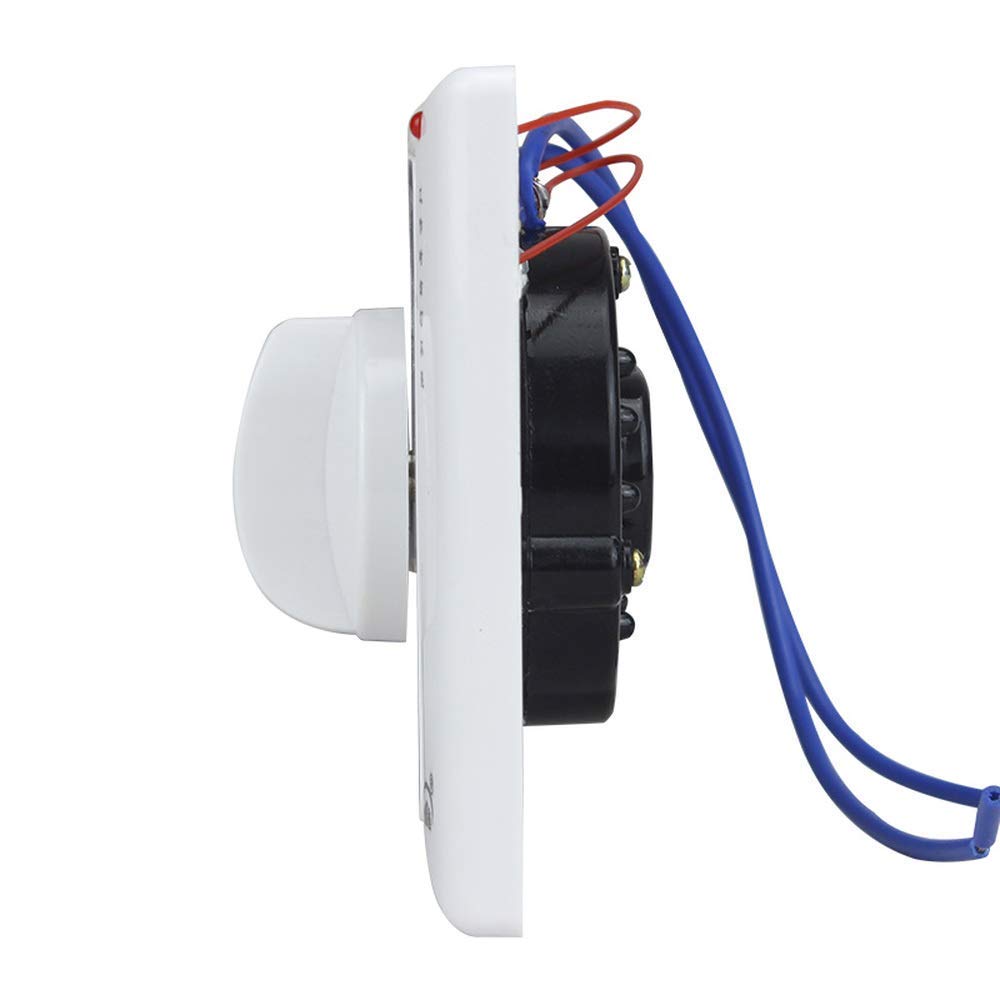 Automatic Mechanical Countdown Timer Switch - Spring Loaded 15-Minute Timer for Lights, Exhaust Fans, Heaters & LED | Perfect for Bathrooms, Kitchens, Workshops & Home Automation