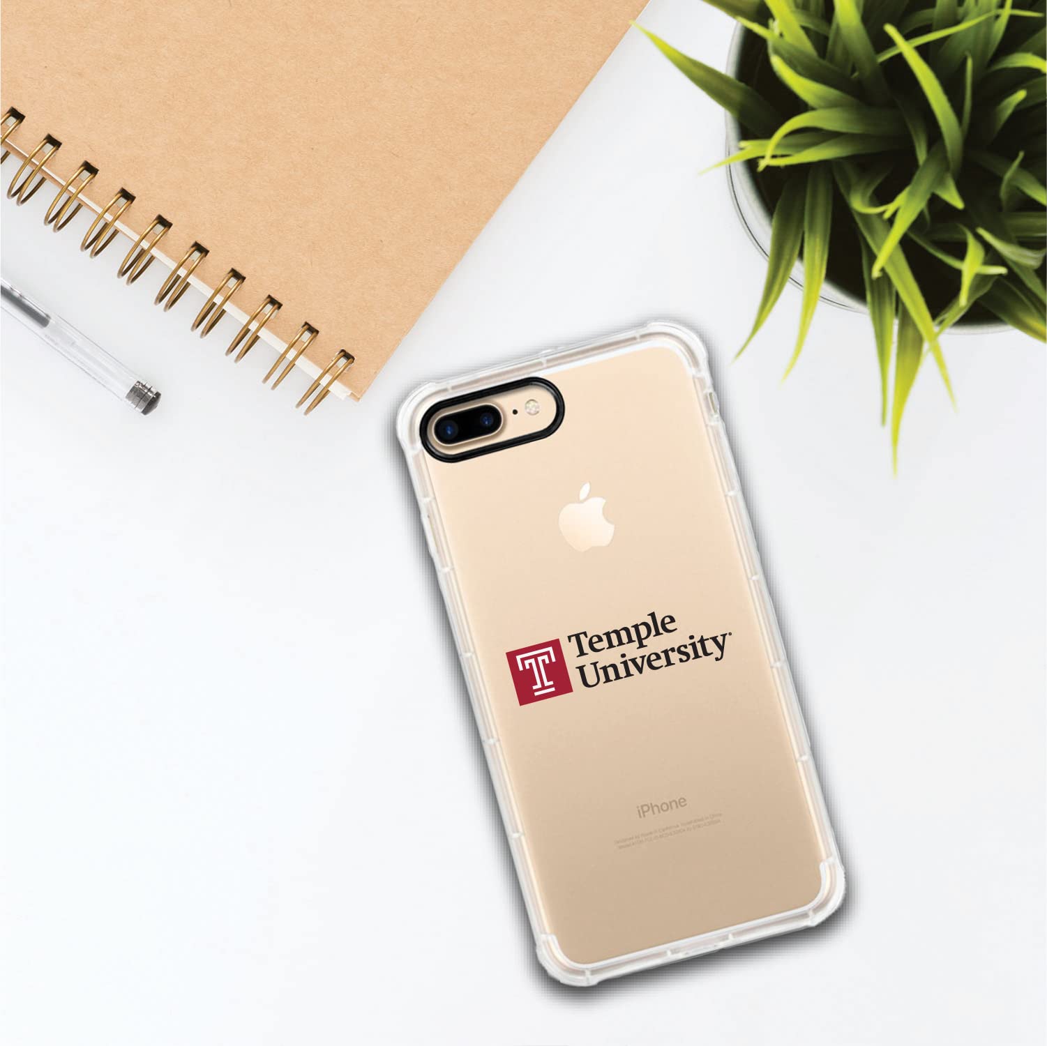 OTM Essentials Temple University Tough Edge Shockproof Phone Case - Durable Protection for iPhone & Samsung - Perfect for Students, Alumni & Fans