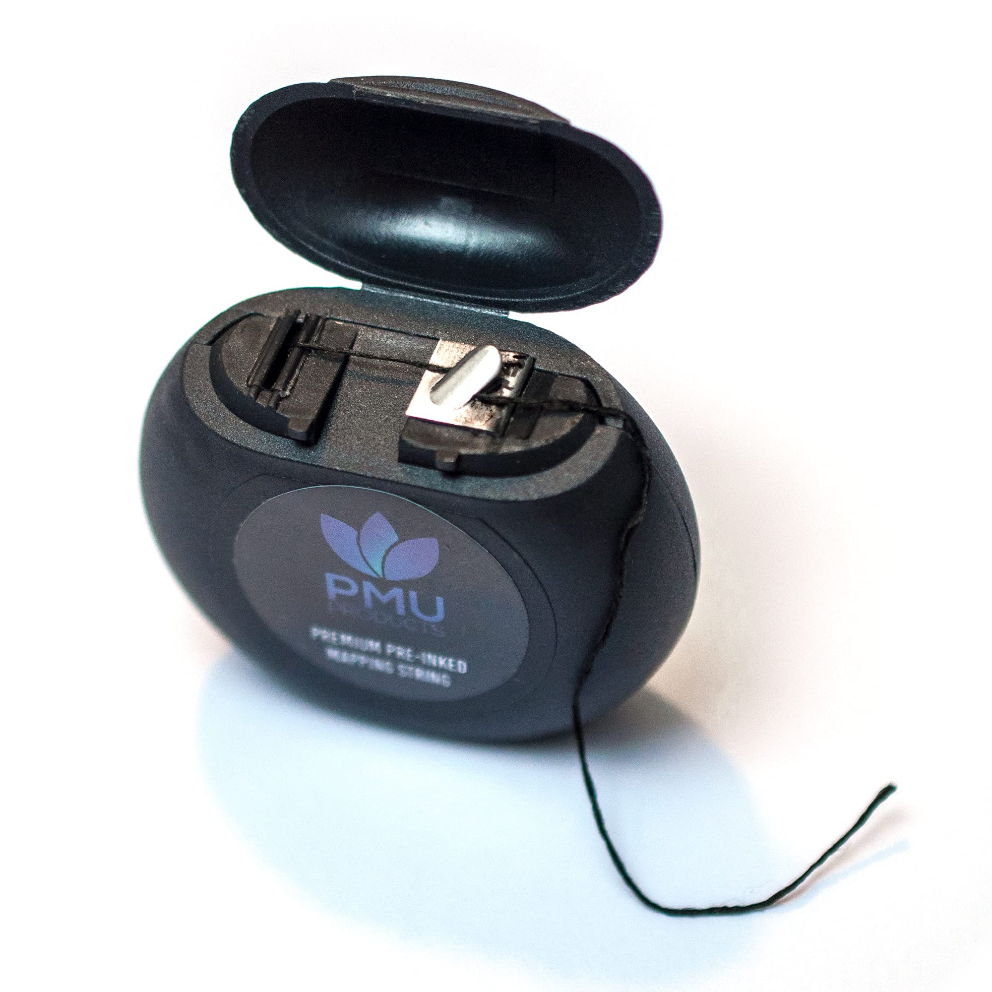 Pre-Inked Microblading String for Brow Mapping - Professional Brow Shaping Tool with Dispenser - Perfect for Microblading, Ombre Brows & Eyebrow Tattooing