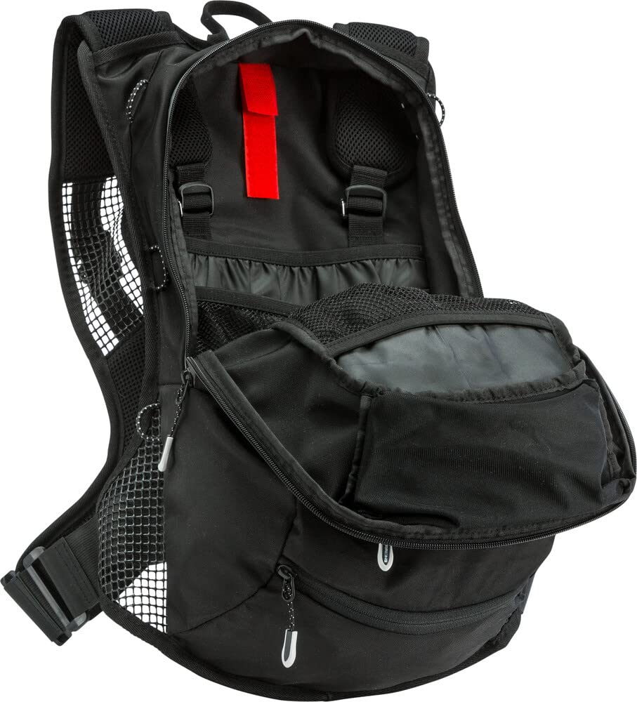 Fly Racing XC100 Hydro Pack Backpack - 3L Hydration Pack for Mountain Biking, Hiking & Outdoor Adventures (Black)