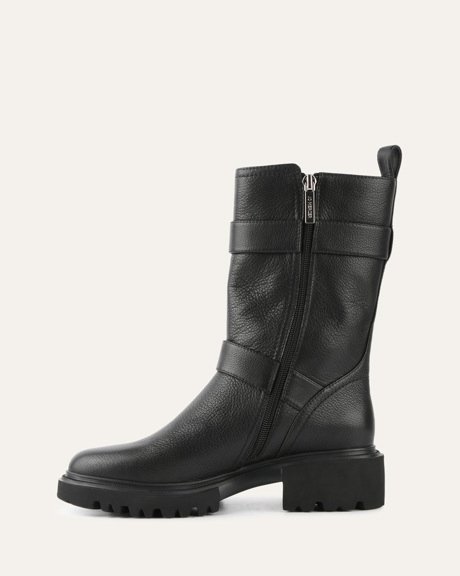 Elliot Black Leather Flat Ankle Boots for Women - Comfortable & Stylish Everyday Booties for Work, Casual Outfits & Fall Fashion