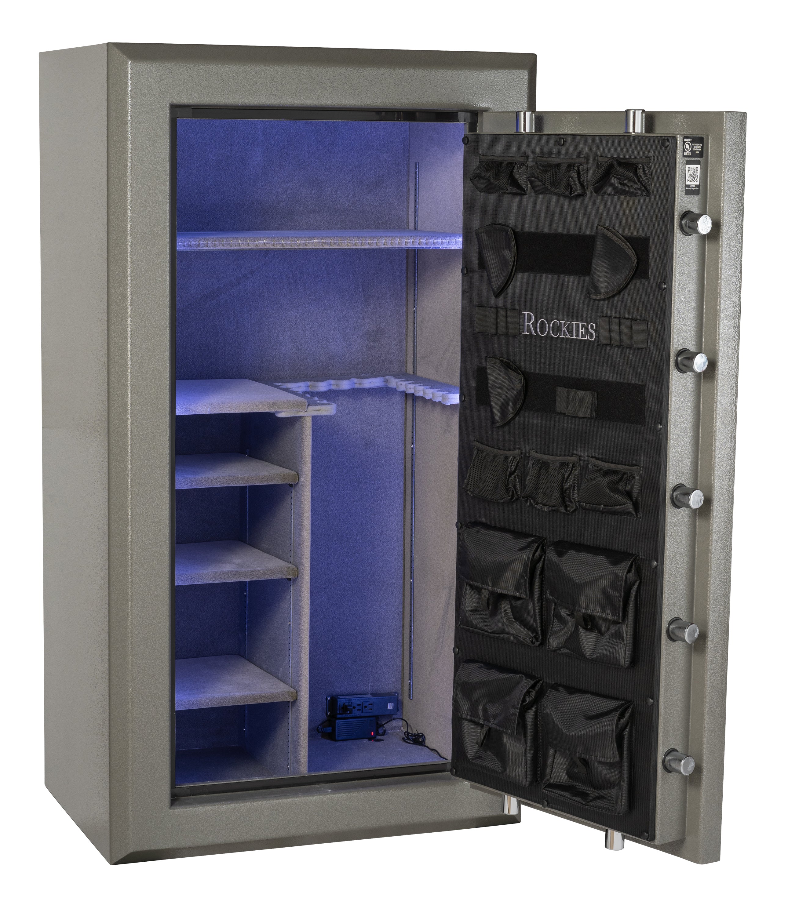 Hayman RK 6536 Rockies Gun Safe - Heavy Duty Fireproof Rifle Cabinet for Home & Office Security | Blemished Model | Ideal for Firearms, Documents & Valuables Protection