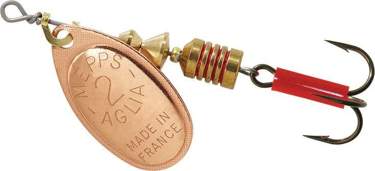 Mepps Aglia Inline Fishing Spinners - Premium Metal Spinnerbaits for Trout, Bass & Walleye - Perfect for Freshwater & Saltwater Fishing Trips