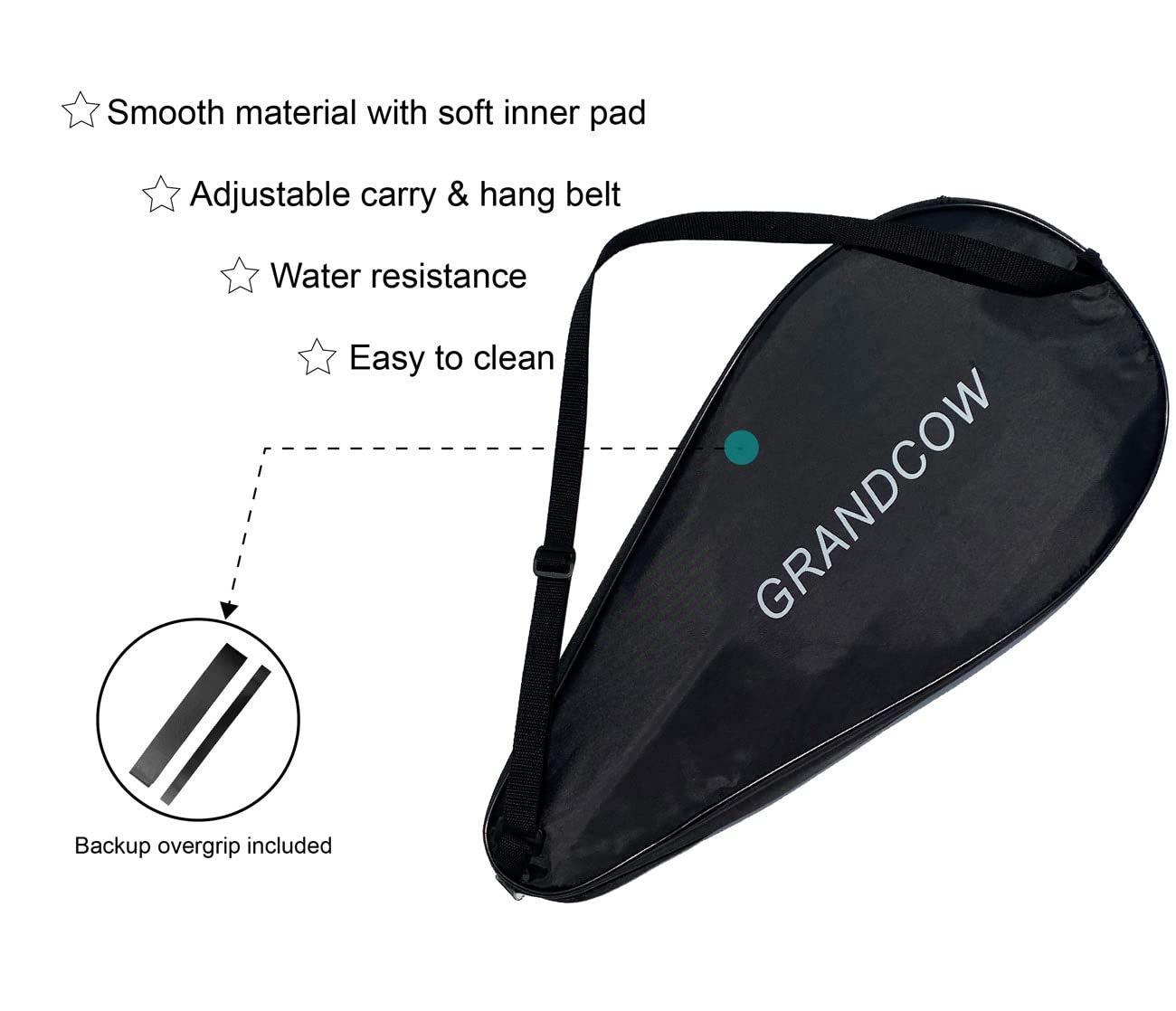 Premium Carbon Fiber Beach Tennis Paddle Racket with EVA Memory Foam Core - Lightweight & Durable for Outdoor Sports, Beach Games, and Padel Tennis Practice