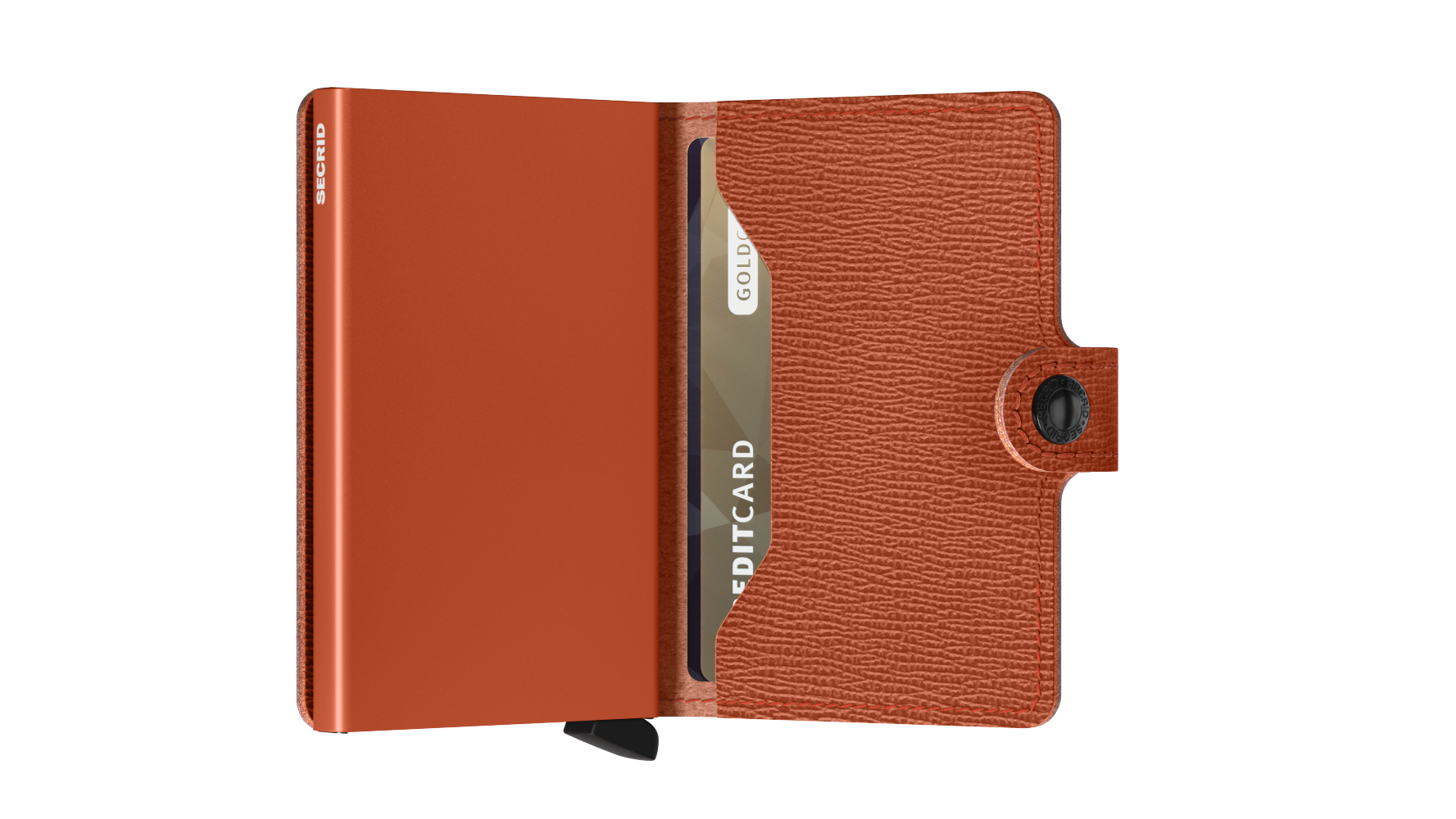 SECRID Miniwallet Crisple - Slim RFID Blocking Wallet for Men & Women | Compact & Secure Card Holder for Travel, Business & Everyday Use