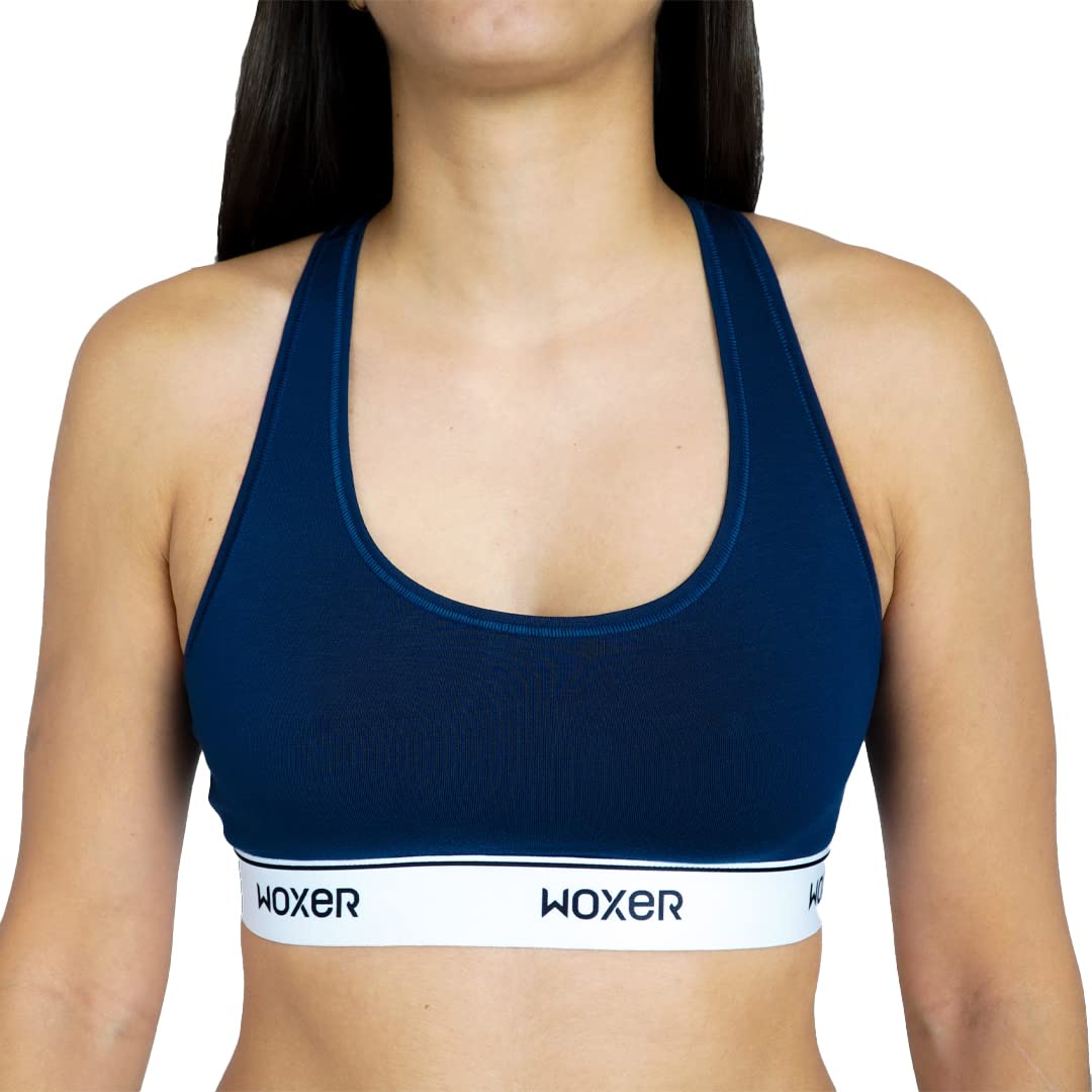 Woxer Boss Bralettes for Women - Wireless Seamless Comfortable Support Bra for Yoga, Workout & Everyday Wear