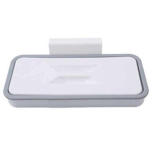 Hanging Trash Bag Holder - Easy to Attach to Trash Cans for Kitchen, Bathroom & Outdoor Use