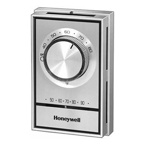 Honeywell T498B1553 Programmable Electric Heat Thermostat, SPST, 40°F to 80°F Temperature Range - Perfect for Home, Office & Basement Heating Control