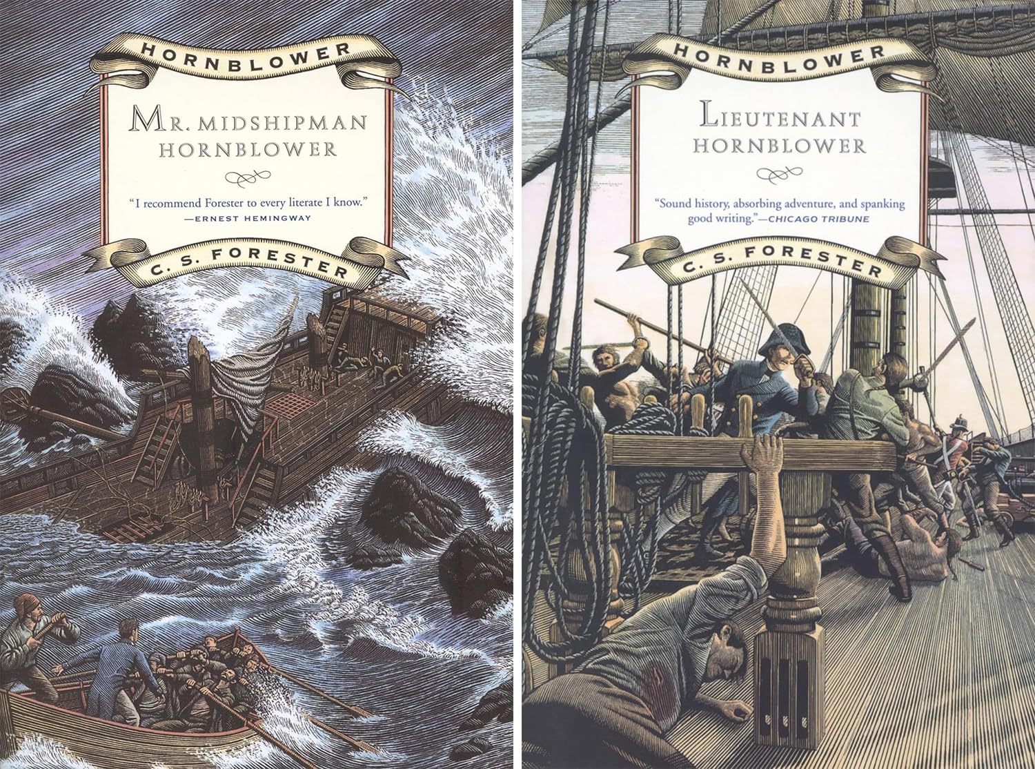C.S. Forester Hornblower Saga 11-Book Collection Set - Mr. Midshipman Hornblower, Lieutenant Hornblower & More - Historical Naval Fiction Series - Perfect for Book Lovers & Maritime History Enthusiasts
