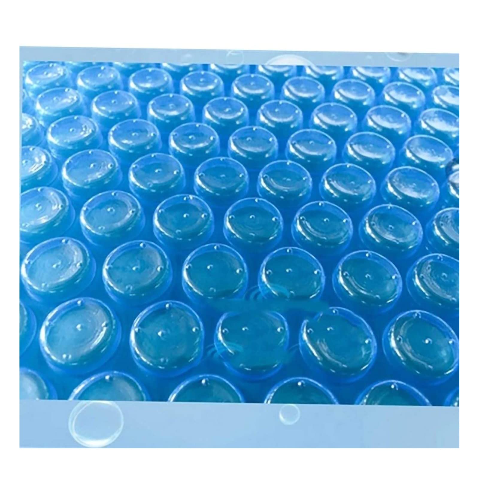 Solar Pool Cover 10ft x 16ft - Heavy Duty Thermal Insulation Bubble Film for Swimming Pools | UV Resistant, Heat Retention, Outdoor Pool Heating Protection | Perfect for Winterizing & Extending Swim Season