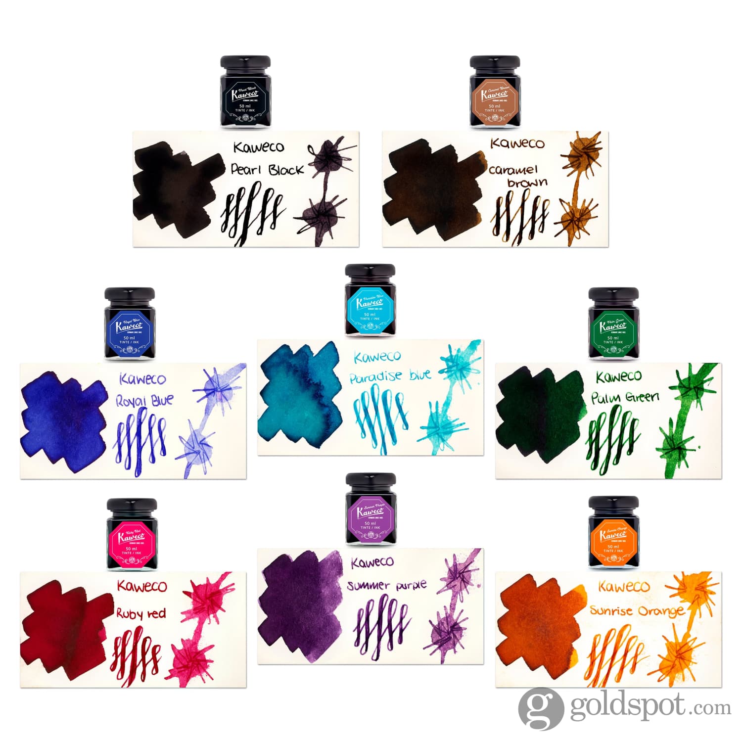 Kaweco Ruby Red Fountain Pen Ink Bottles & Cartridges - Premium Writing Ink for Calligraphy, Journaling & Lettering