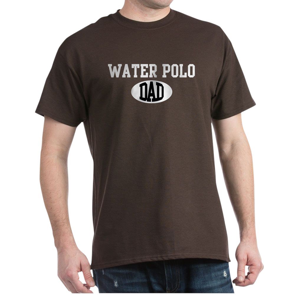 Water Polo Dad Graphic T-Shirt - Dark Color - Comfortable Cotton Tee for Sports Fans & Supportive Parents | Perfect for Games, Practice, and Team Spirit
