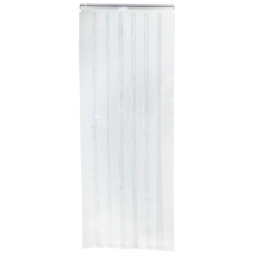 Norlake 103025 Strip Curtain 26/30 x 78 Inches - Heavy-Duty PVC Strip Door for Warehouses, Coolers & Freezers - Ideal for Temperature Control & Pest Prevention