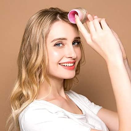 APOEM Hair Rollers for Women & Girls - 6 Pack Hair Styling Accessories (20g) - Perfect for Curls, Waves & Volume - Home, Salon & Party Use