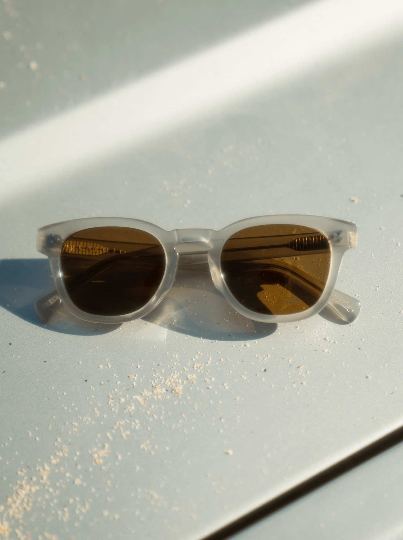 SQUIRE Absinthe Sunglasses - Vibrant Brown Polarized Lenses (49mm) for Outdoor Sports, Driving & Fashion