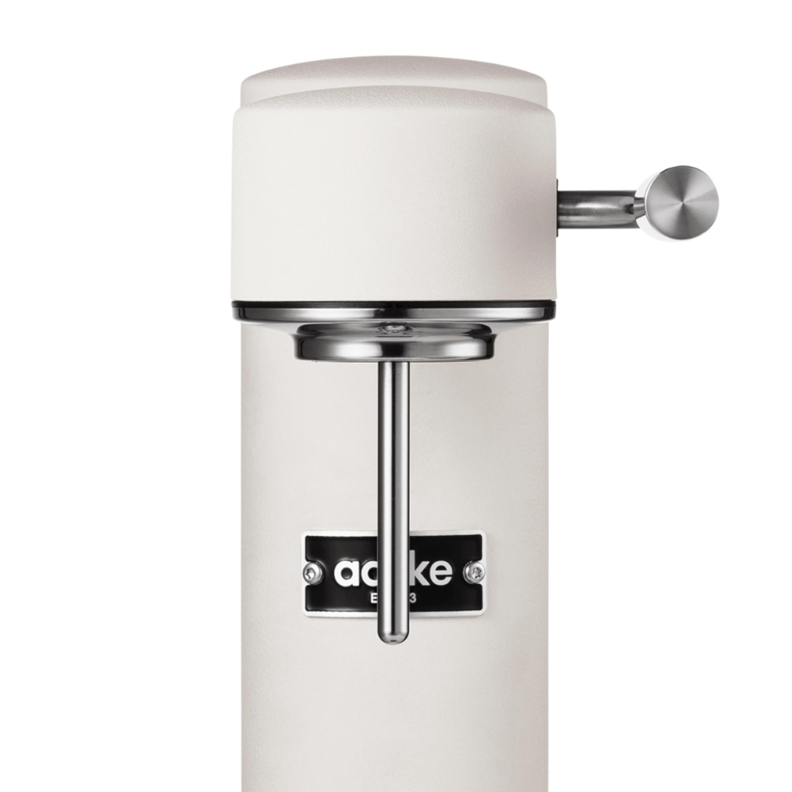 Aarke Carbonator III Premium Sparkling Water Maker - Soda & Seltzer Machine with PET Bottle for Home & Office (Matte White) | Perfect for Cocktails, Mocktails & Healthy Hydration