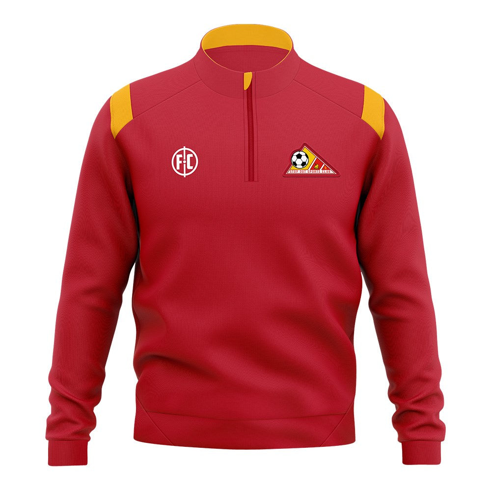 Stop Out Club Contrast 1/4 Zip Pullover - Stylish Quarter Zip Sweatshirt for Men & Women | Perfect for Gym, Running & Casual Wear