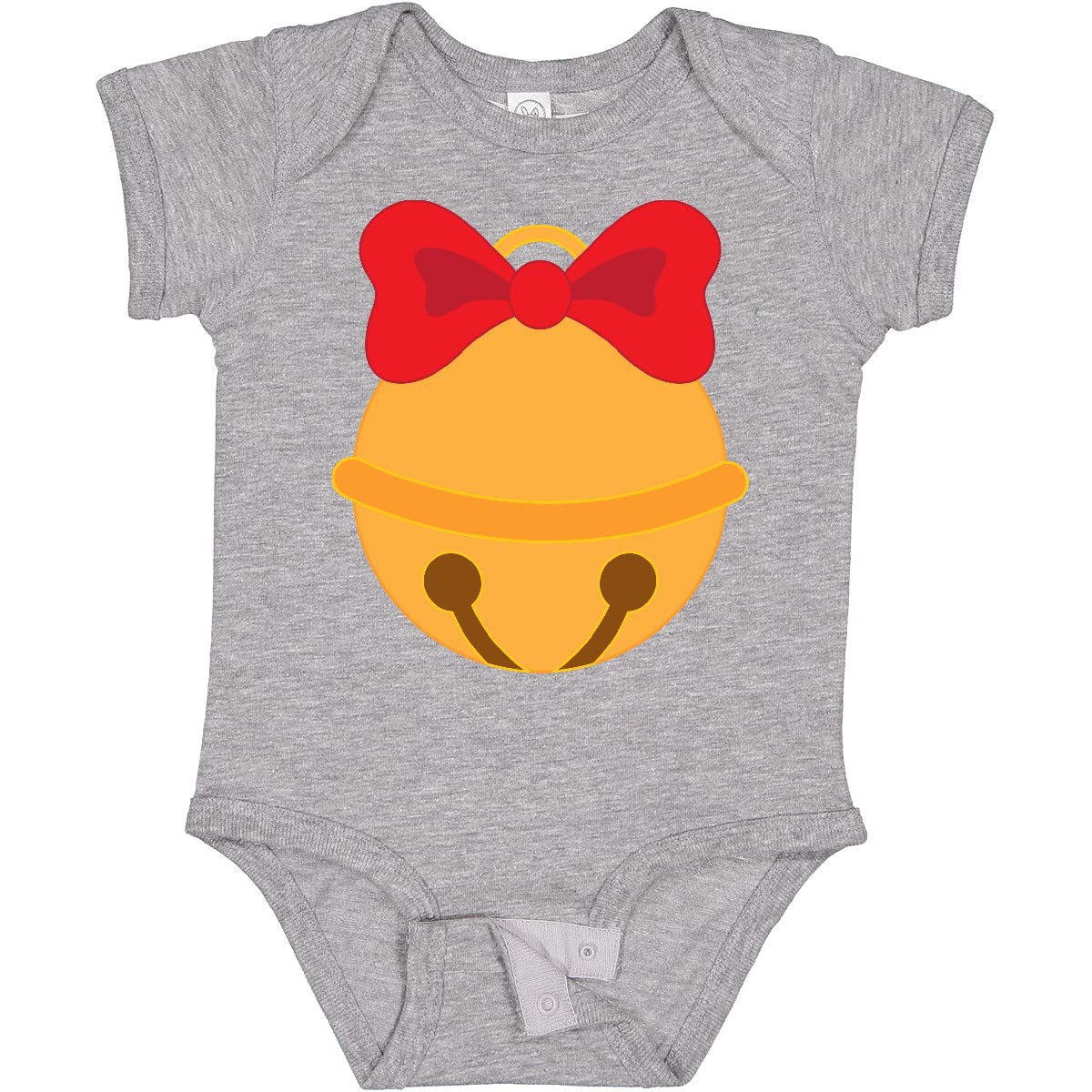 Inktastic Christmas Jingle Bell Baby Bodysuit - Cute Holiday Outfit for Infants & Toddlers - Perfect for Christmas Photos, Family Gatherings & Festive Celebrations