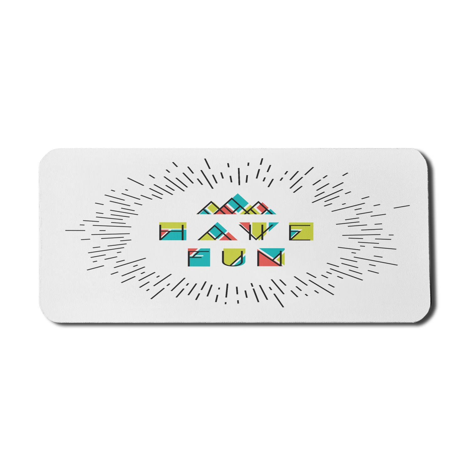 Ambesonne Motivational Computer Mouse Pad - 