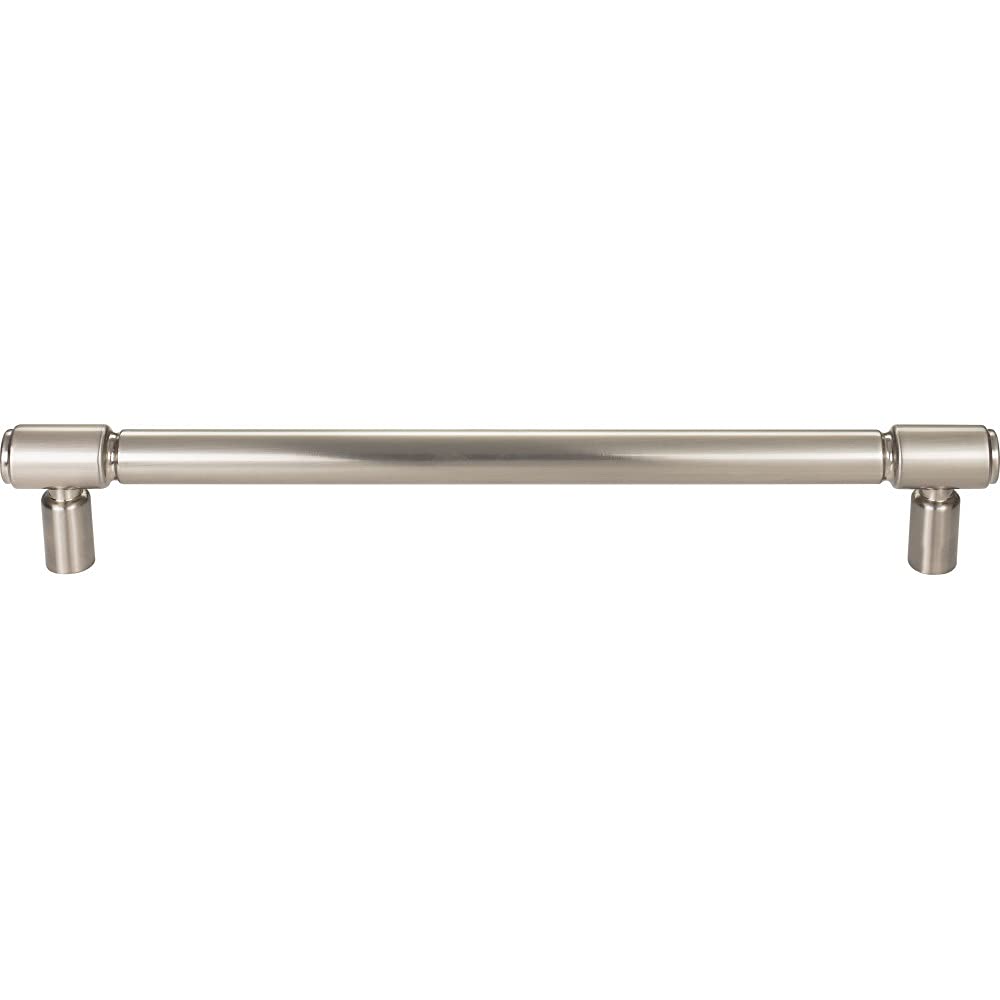 12 Inch Clarence Appliance Pull in Brushed Satin Nickel - Top Knobs Cabinet Hardware for Kitchen & Bathroom Renovation