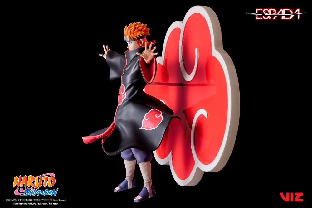1/8 Scale Naruto Shippuden Shinra Tensei Pain Wall Statue Figure - Anime Collectible for Home & Office Decor | Espada Art
