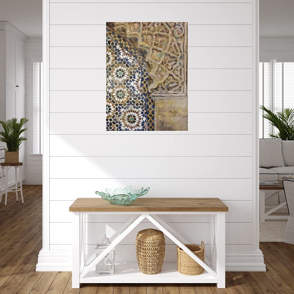 Beauté Du Monde Fine Art Canvas Wall Decor - Hand-Painted Landscape Painting for Living Room, Bedroom, Office & More - 32x43 Inches - Ready to Hang - Perfect for Home Decor, Housewarming Gifts & Interior Design