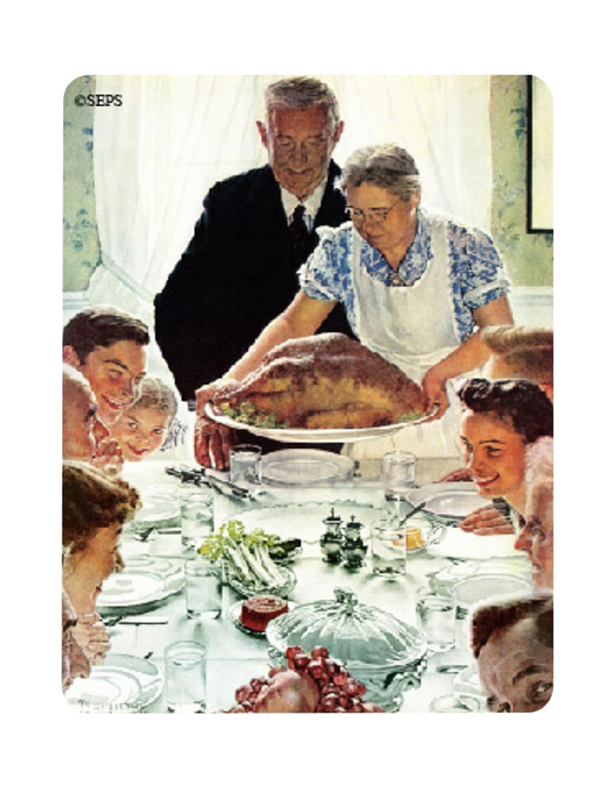 ARCANE VAULT - Thanksgiving Wooden Refrigerator Magnet 2