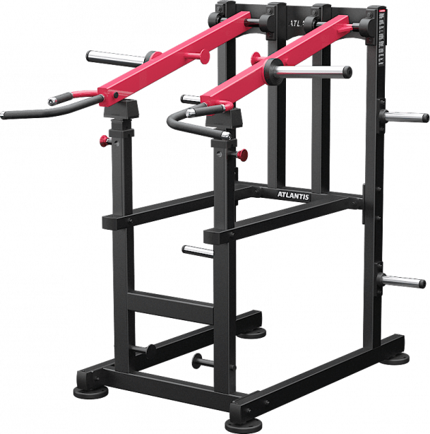 ATLANTIS Viking Press Machine - Heavy Duty Gym Equipment for Strength Training | Perfect for Home & Commercial Gyms, CrossFit, and Powerlifting Workouts