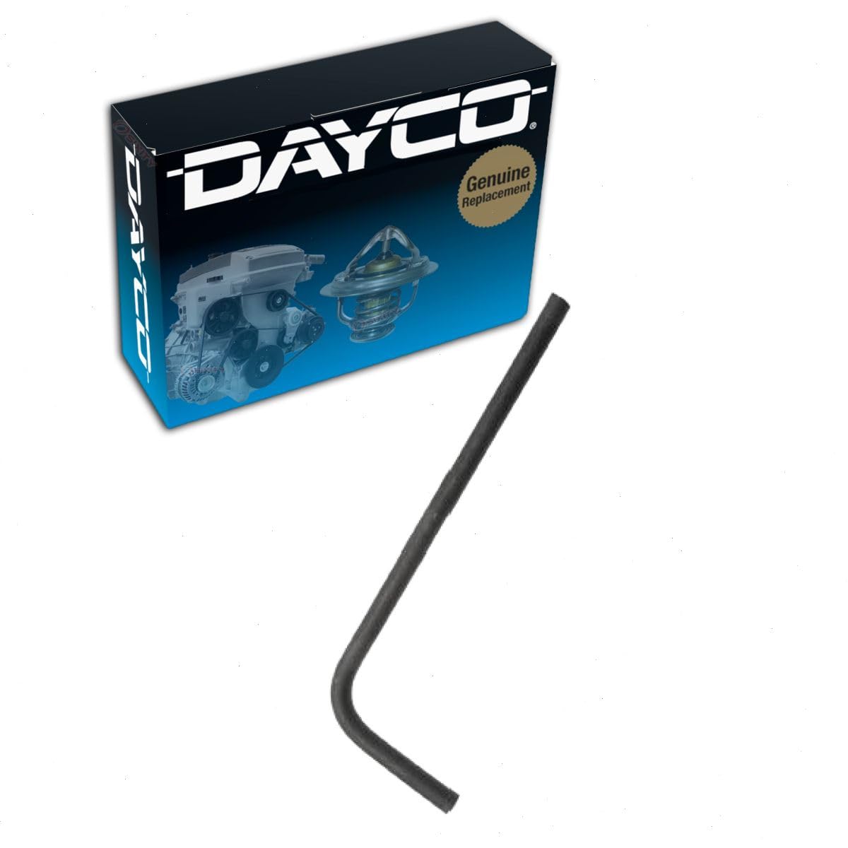 Dayco 86801 Small Id Hose - High-Quality Replacement Hose for Automotive Cooling Systems | Perfect for Radiator, Heater, and Water Pump Applications