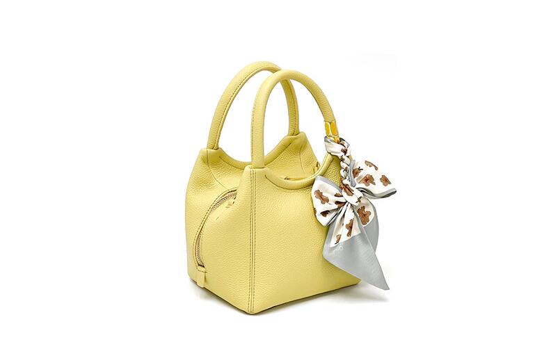 Stylish Green Small Women's Leather Tote Crossbody Handbag - Perfect for Work, Travel & Everyday Use