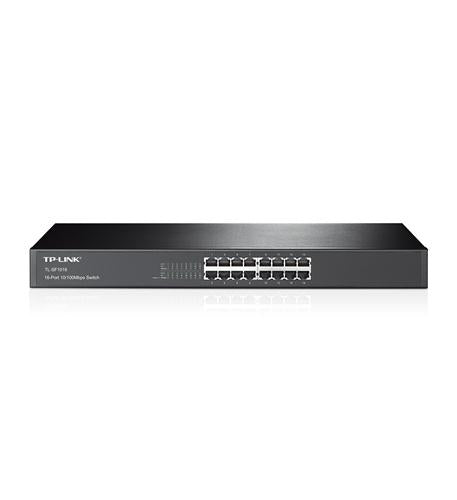 16 Port 10/100Mbps Rackmount Network Switch TL-SF1016 - Ideal for Small Business, Office & Home Server Networking