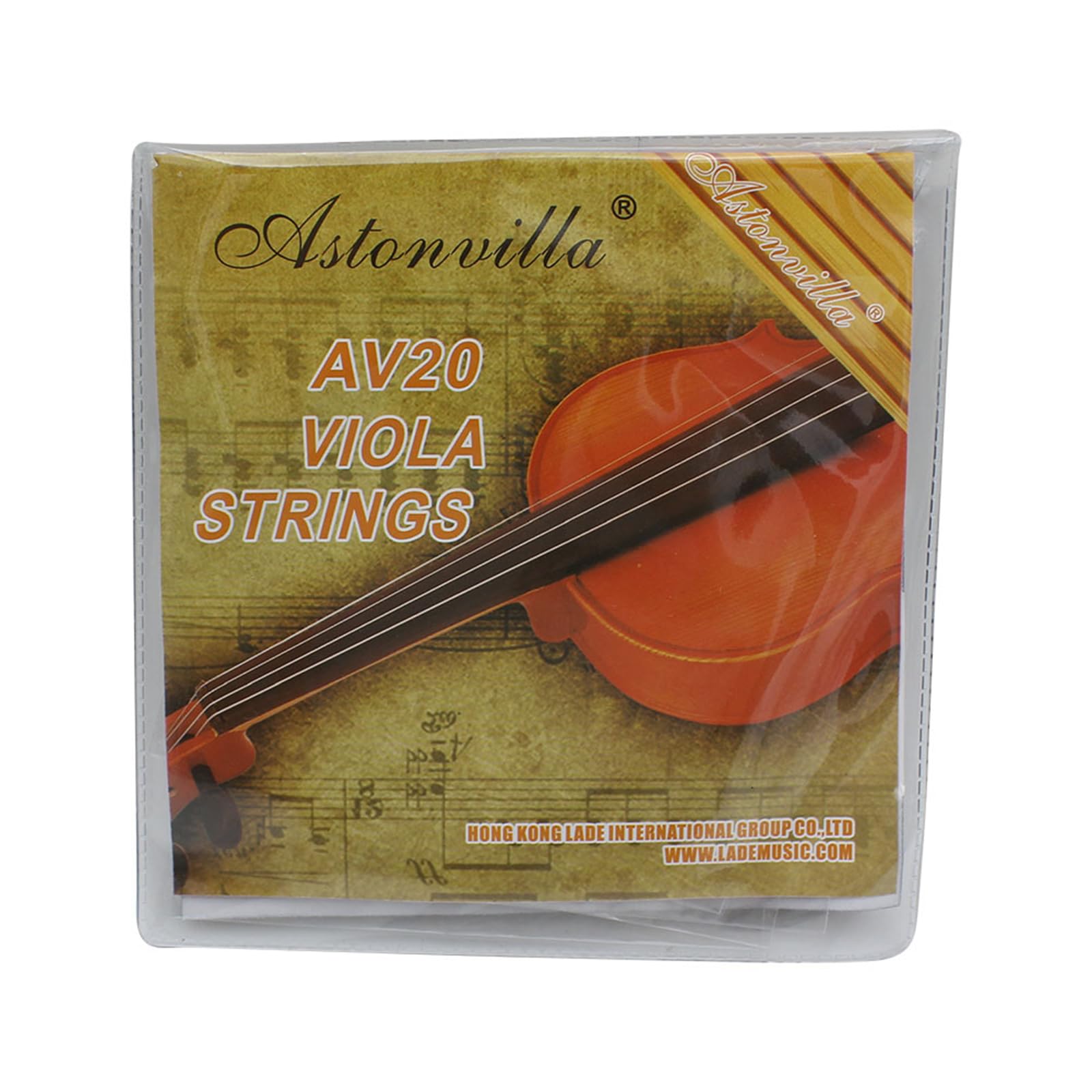 Premium Viola Strings Replacement Set - Stainless Steel Core, Nickel Plated Ball End - Professional Quality Musical Instrument Accessories for Classical Performances & Practice Sessions