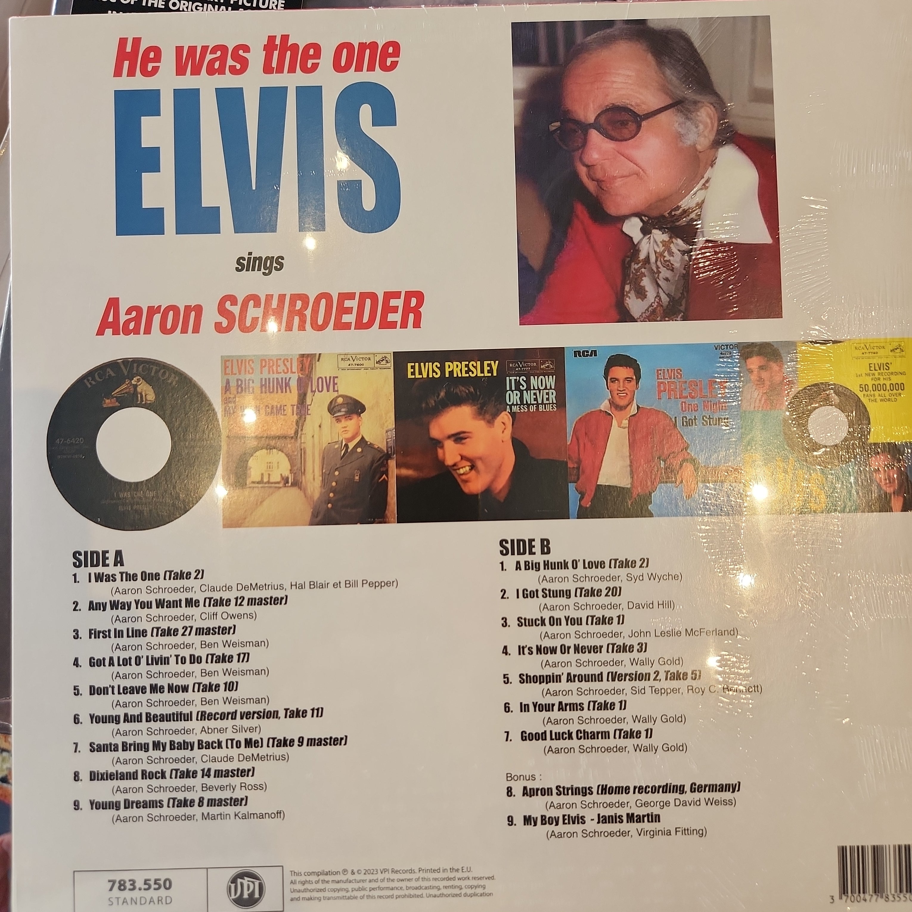 Elvis Presley - He Was the One (Limited RSD Vinyl LP) - Elvis Sings Aaron Schroeder - Perfect for Collectors & Music Lovers