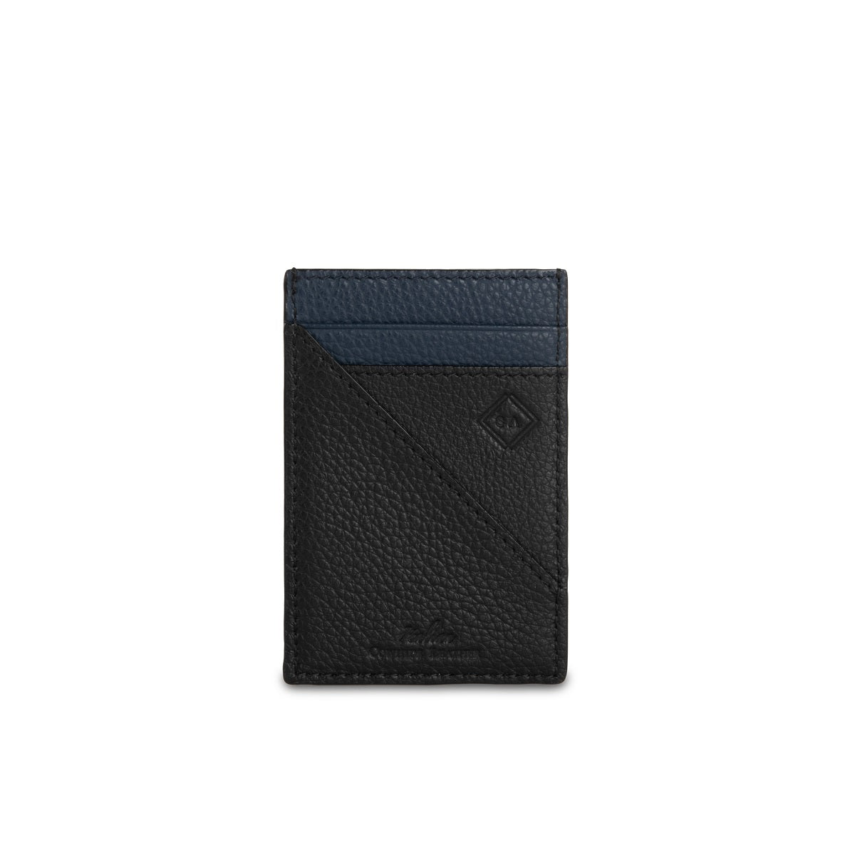 Premium Samuel Ashley x Pantone Genuine Leather Card Holder - Slim RFID Blocking Wallet for Men & Women - Perfect for Travel, Business & Everyday Use