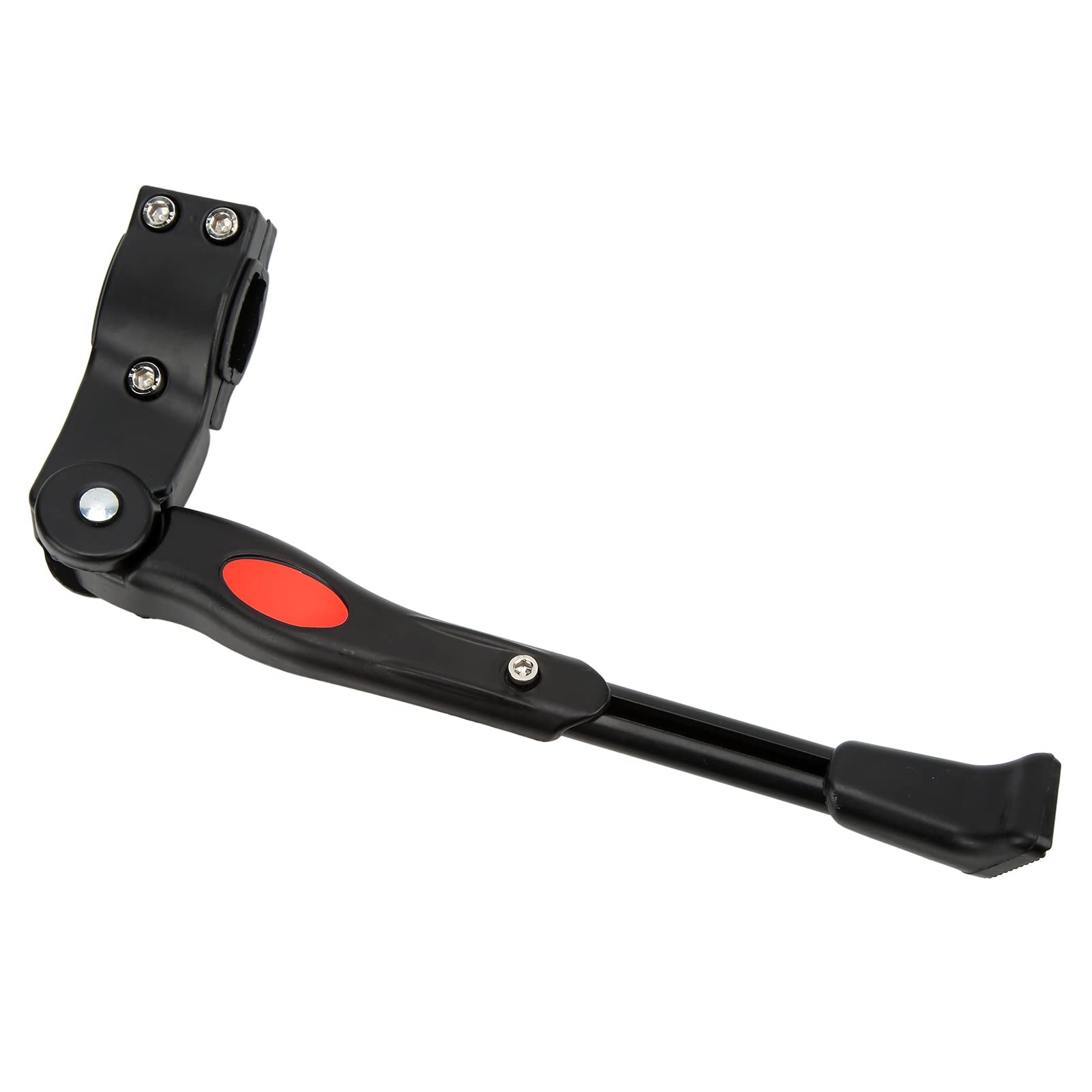 Adjustable Aluminum Alloy Bicycle Kickstand with Plastic Mat - Enhanced Stability for Road & Mountain Bikes - Perfect for Commuting, Touring & Outdoor Adventures