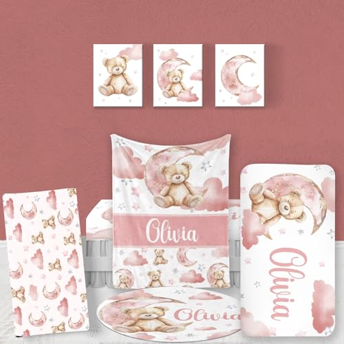 36 Pink Sleeping Bear