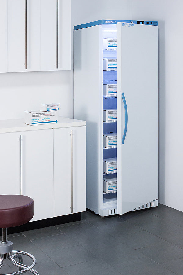 Accucold 15 Cu.Ft. Upright Vaccine Refrigerator ARS15PV - Medical Grade Storage for Vaccines, Pharmaceuticals & Lab Samples - Perfect for Clinics, Hospitals & Research Facilities