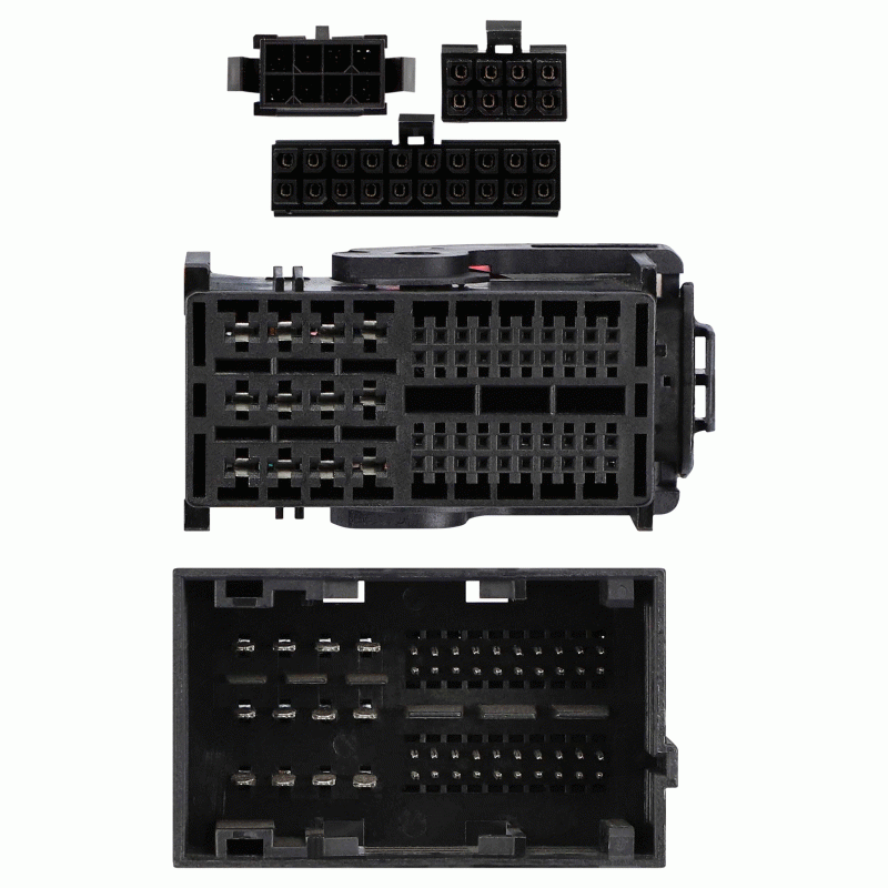 AXDSPH CH5 Amplifier Line Output Converter T-Harness for 2013+ Chrysler & Jeep Vehicles - Perfect for Car Audio System Upgrades & Aftermarket Installations
