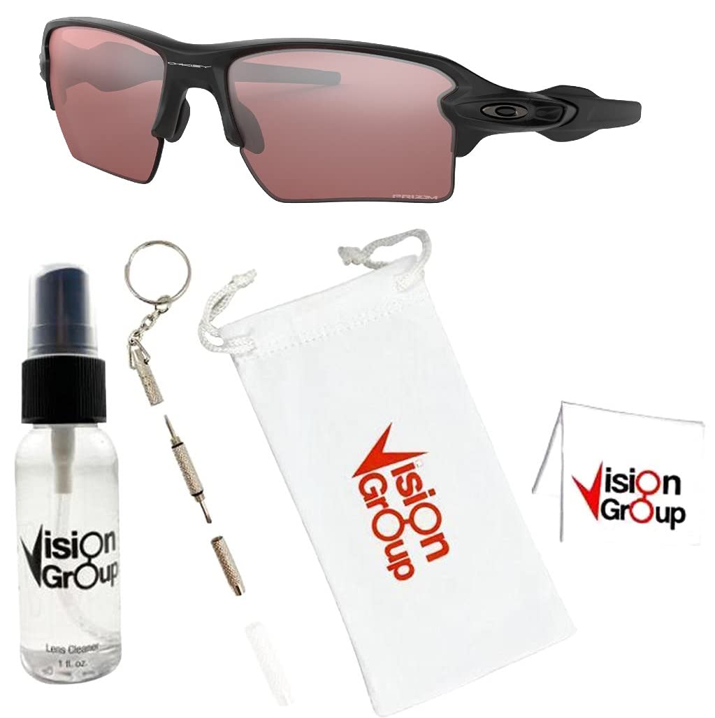 Oakley OO9188 Flak 2.0 XL Polarized Sunglasses with Premium Lens Kit - UV Protection, Anti-Glare for Running, Cycling & Outdoor Sports