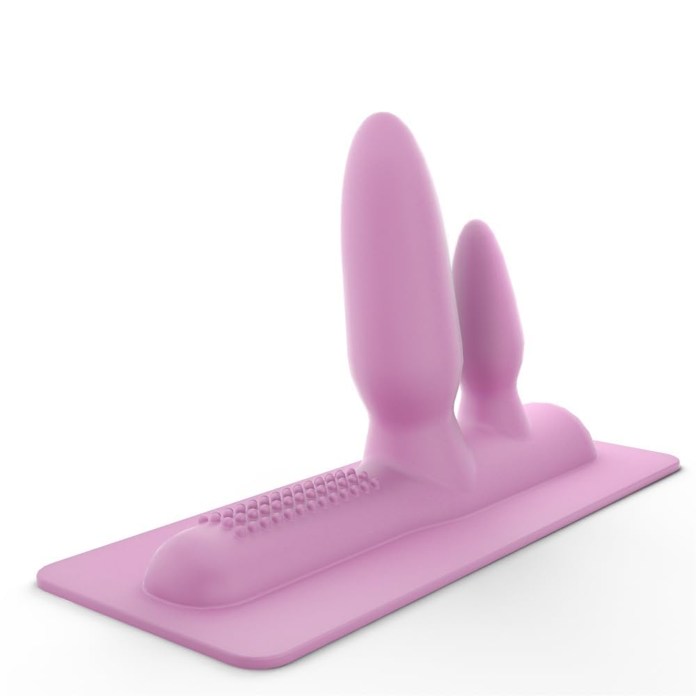 Premium Double Penetration Silicone Sex Toy Attachment - 5