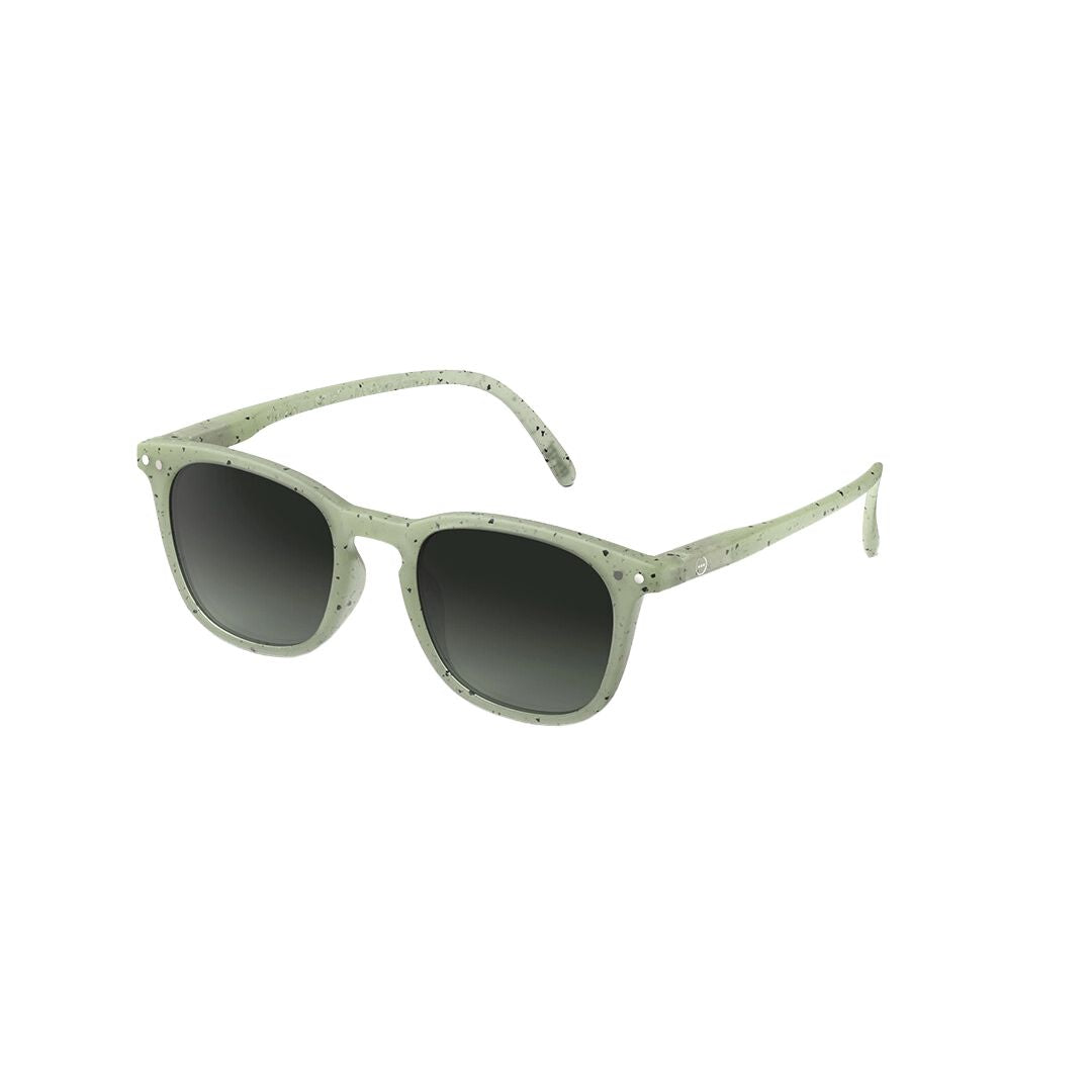 E Junior Sunglasses for Kids - UV Protection, Polarized, Green Tinted Lenses - Perfect for Outdoor Play, Beach, and Sunny Days