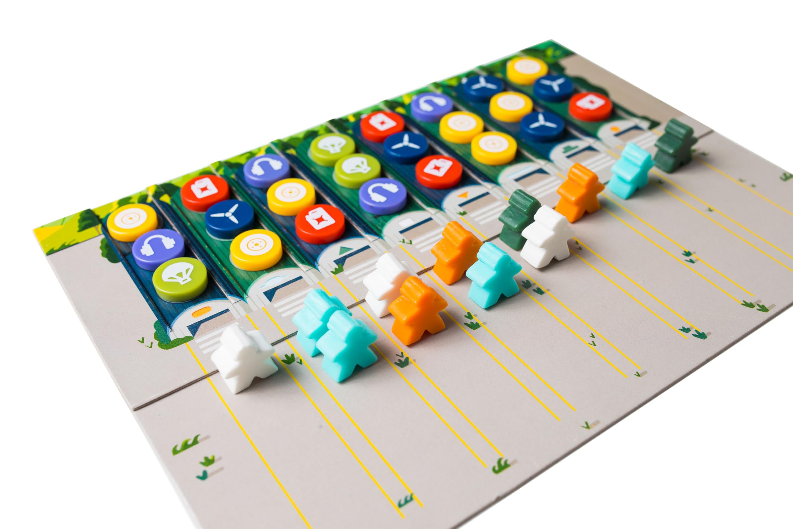 Pandasaurus Games Wayfinders - Multi-Colored Strategy Board Game for Family Game Night | Adventure-Themed Tabletop Game for 2-4 Players | Perfect for Parties & Family Bonding