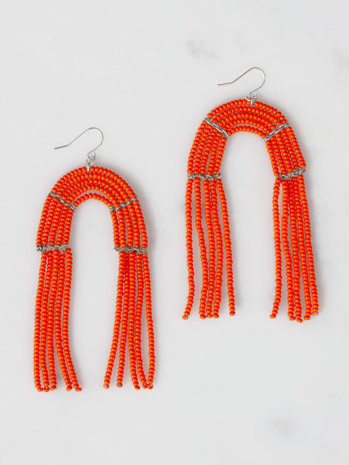 Kalama Earrings for Women - Handmade Boho Dangle Earrings with Beads - Perfect for Casual Wear, Parties, and Festivals