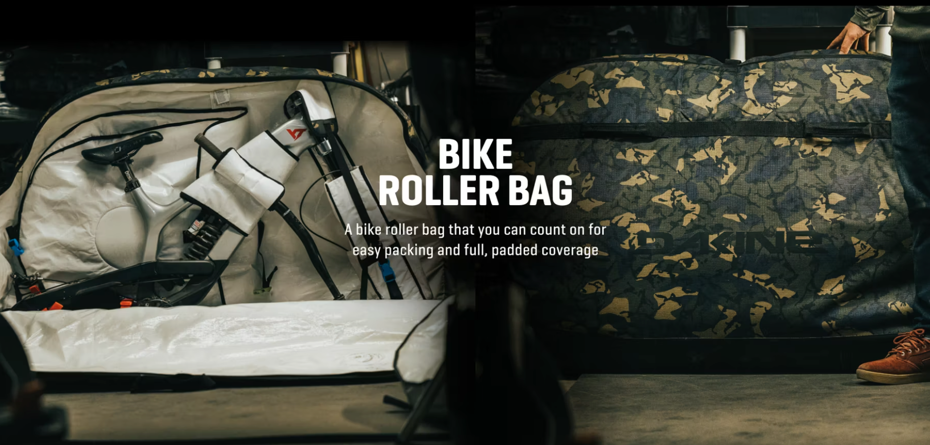 Premium Bike Roller Bag S20 - Waterproof Cycling Travel Case for Bikes & Wheels - Perfect for Travel, Storage & Transport - Durable & Lightweight Design for Easy Commuting & Bike Tours