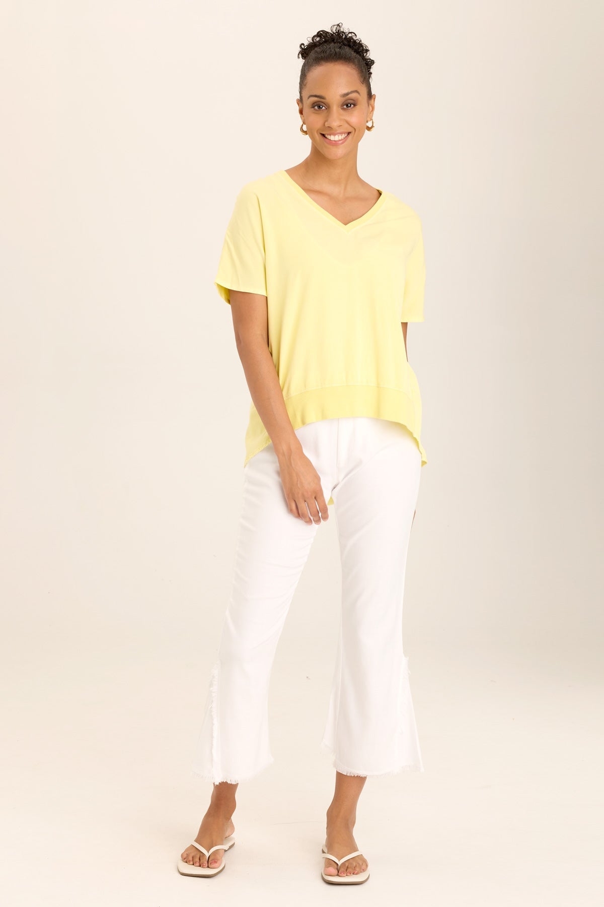Twill Clara Top Illume Pigment - Women's Stylish Casual Blouse for Work & Everyday Wear | Perfect for Office, Dates & Outings