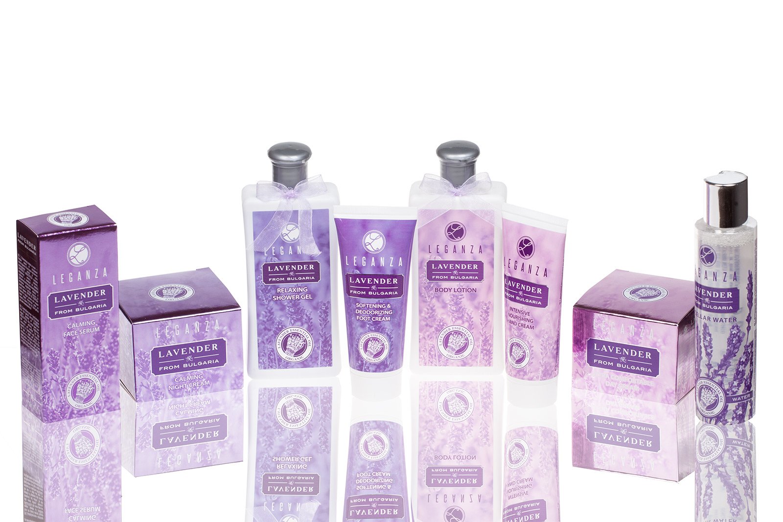 Leganza Organic Lavender & Coconut Oil Foot Cream with Urea - Moisturizing, Softening & Deodorizing Treatment for Dry Cracked Feet - Perfect for Pedicures, Athletes & Daily Foot Care
