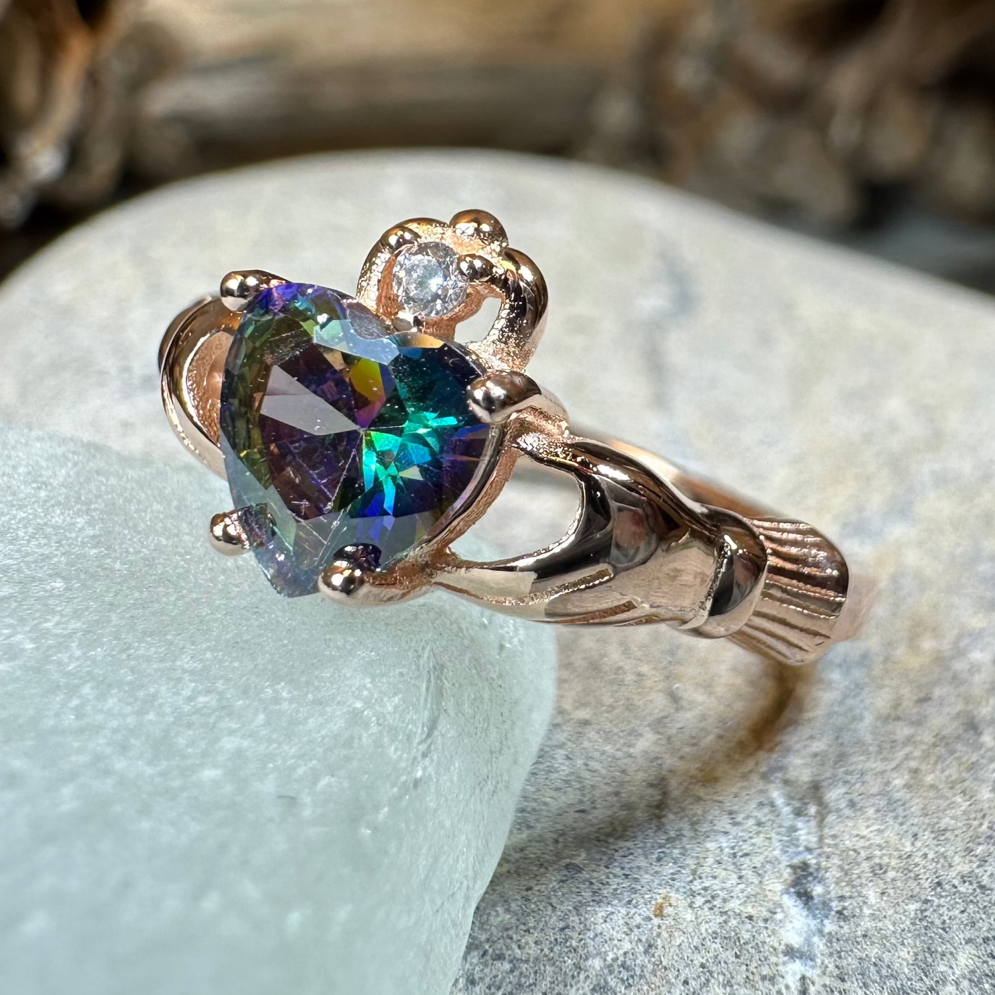 Authentic Donnybrook Claddagh Ring - Irish Friendship & Love Ring - Sterling Silver or Gold Celtic Jewelry - Perfect for Weddings, Anniversaries & Gifts